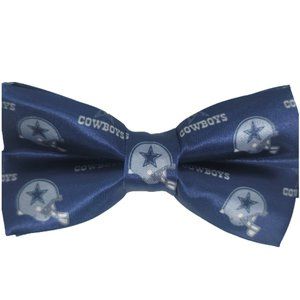 Dallas Cowboys bow tie, NEW! Dallas Cowboys blue prettied bow tie